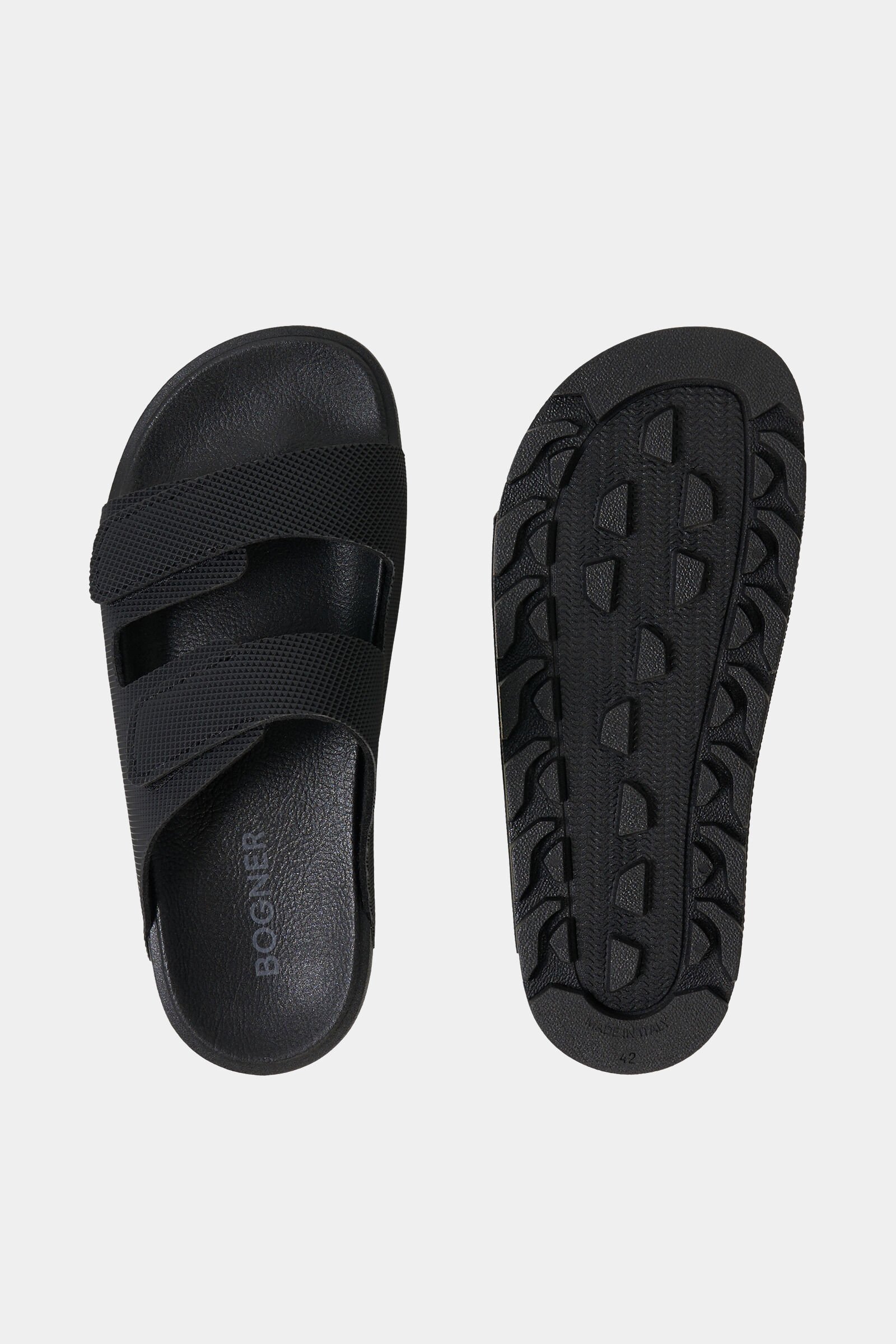 Biarritz sandals Black/white