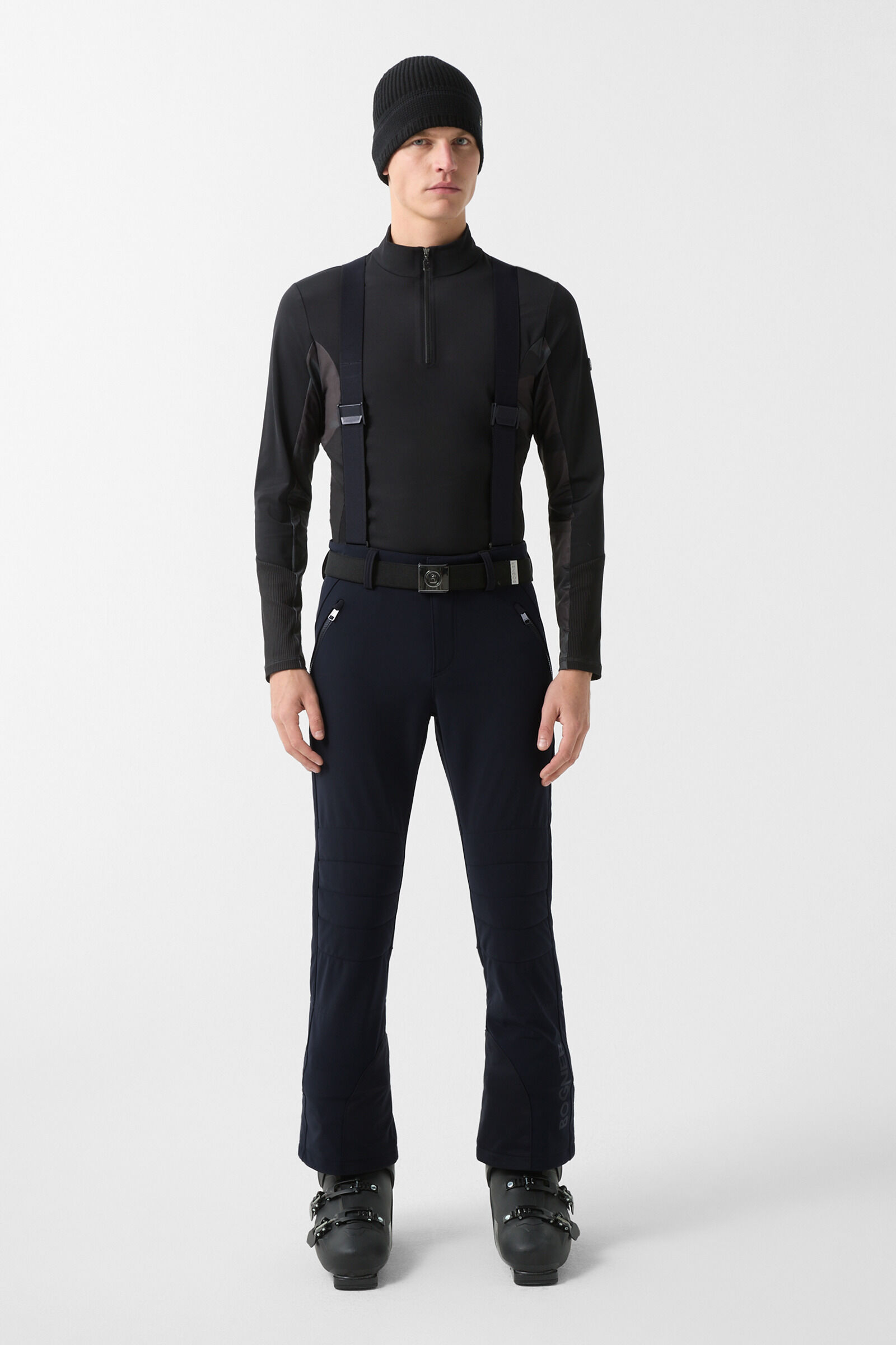 Curt softshell ski trousers Black