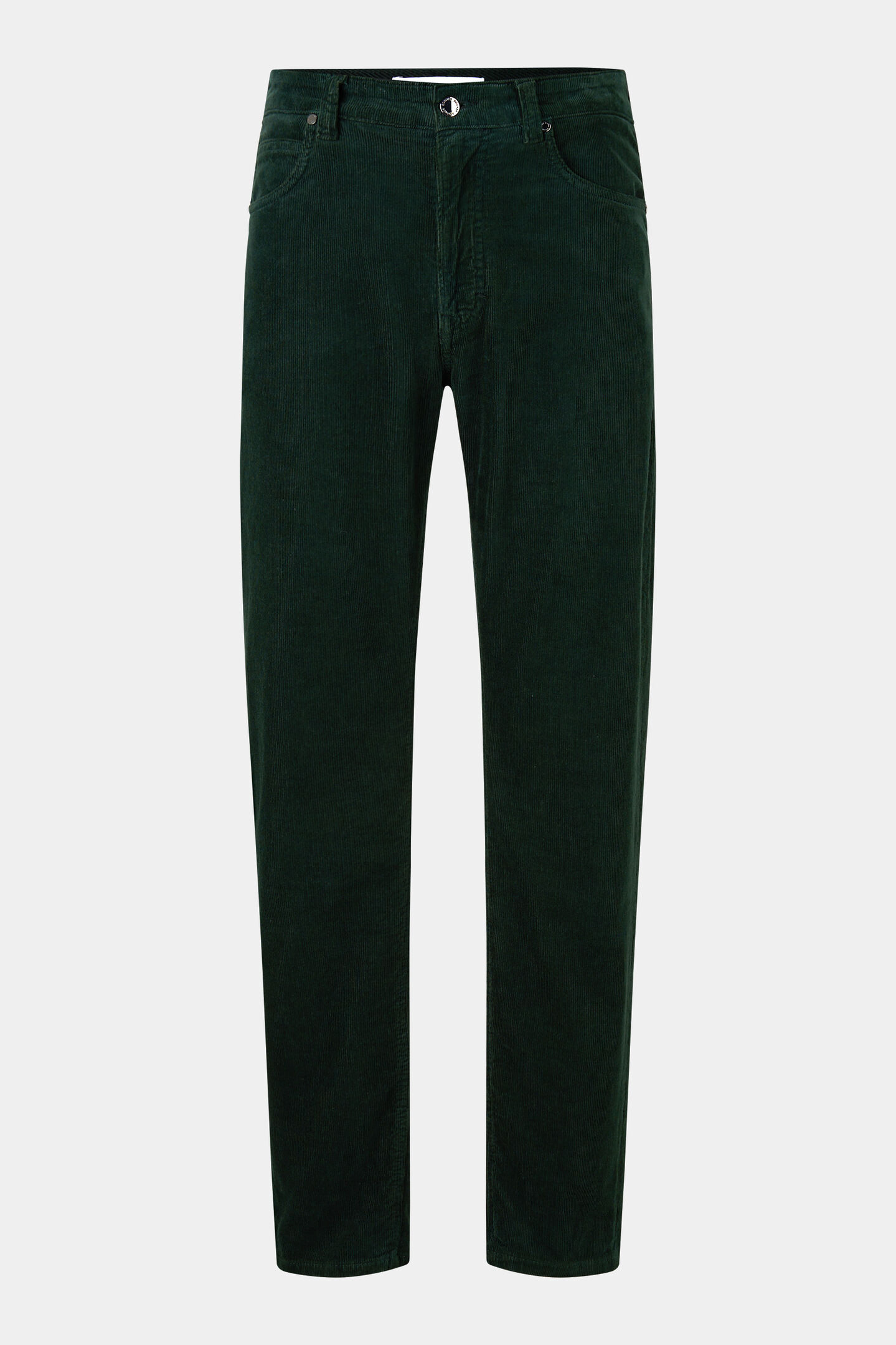 Corduroy broek Brian Donkergroen