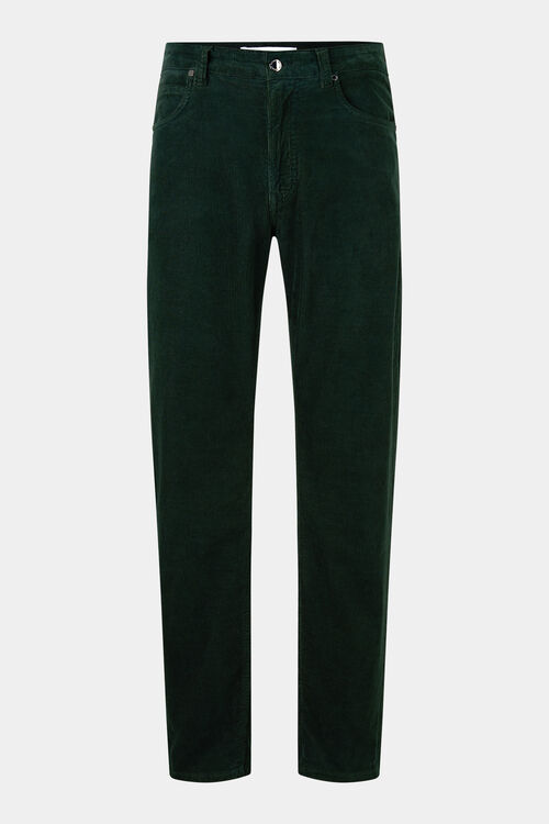 Cordhose Brian Dunkelgrün