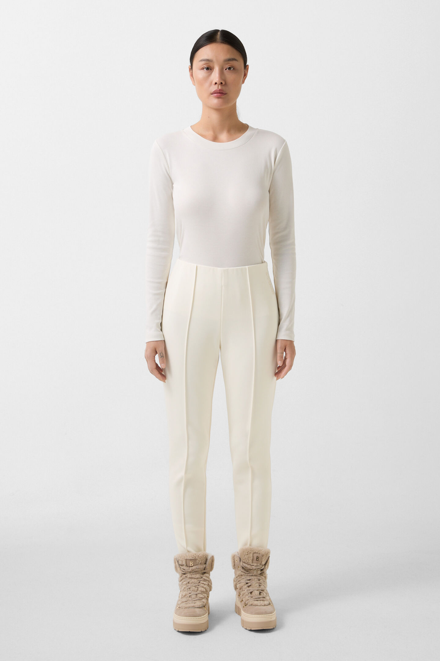 Elaine functional stirrup trousers Off-White