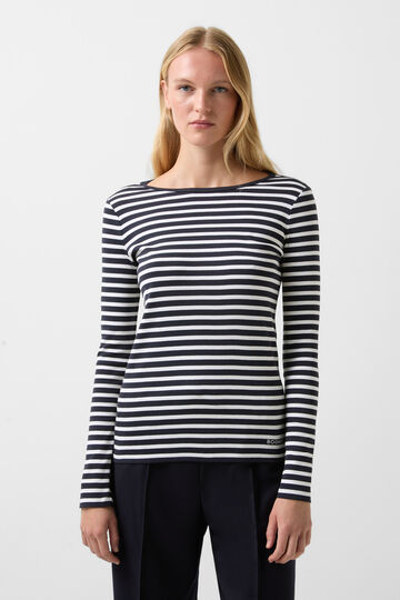 Longsleeve Louna Dunkelblau/Weiß Longsleeve Louna Dunkelblau/Weiß