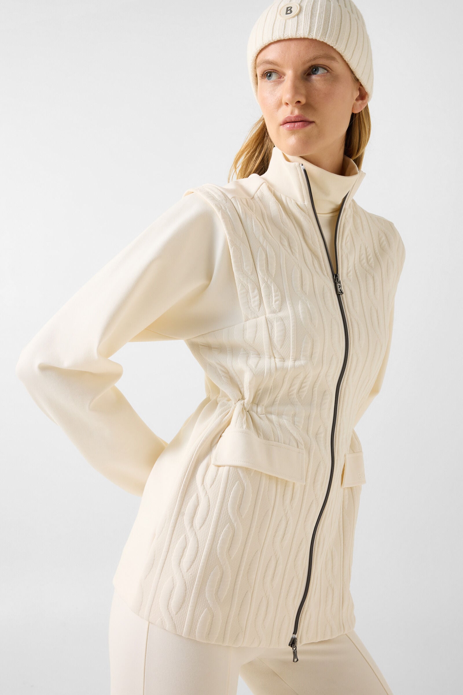 Katalina Jersey Jacket Off-White