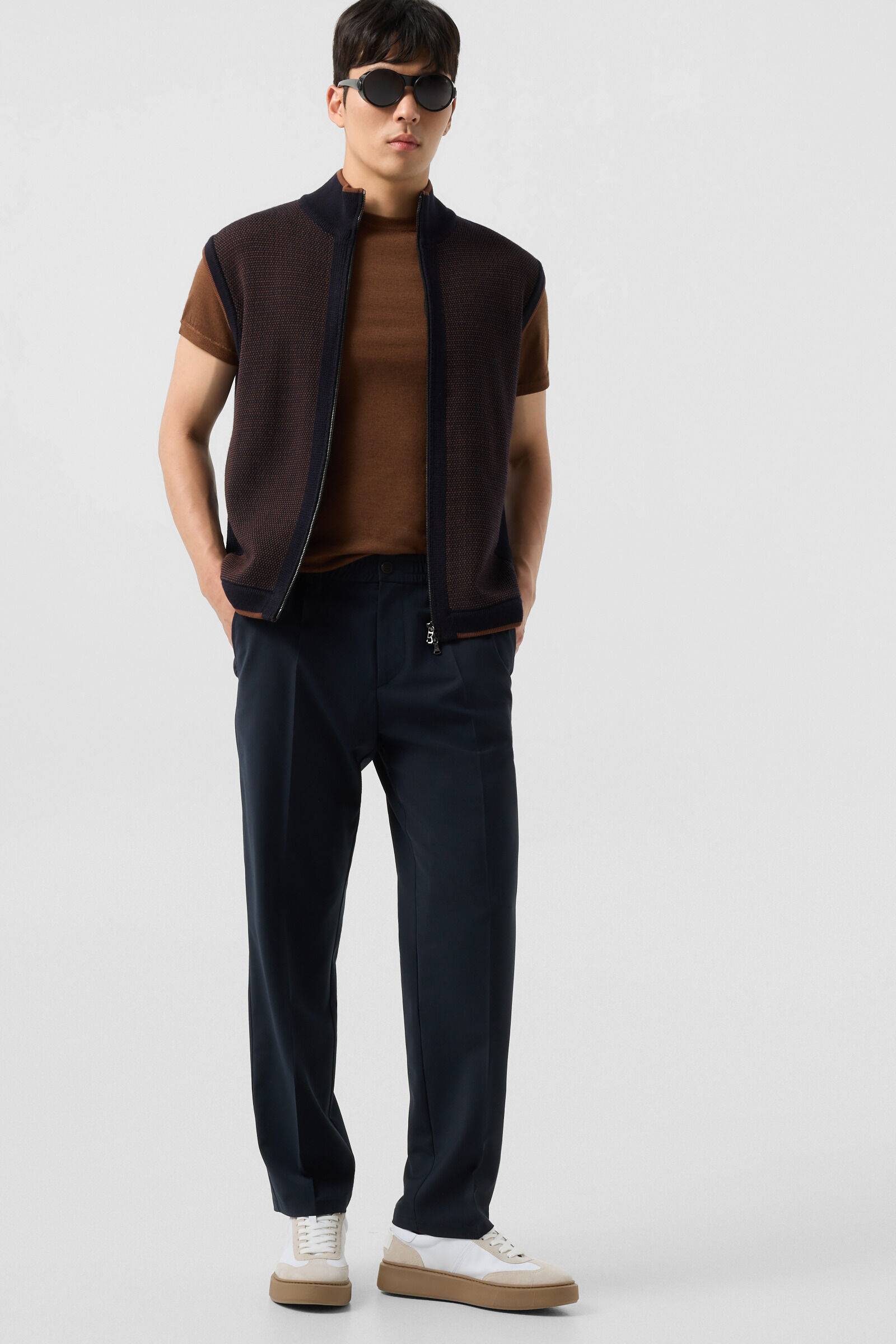 Osaka merino shirt Brown