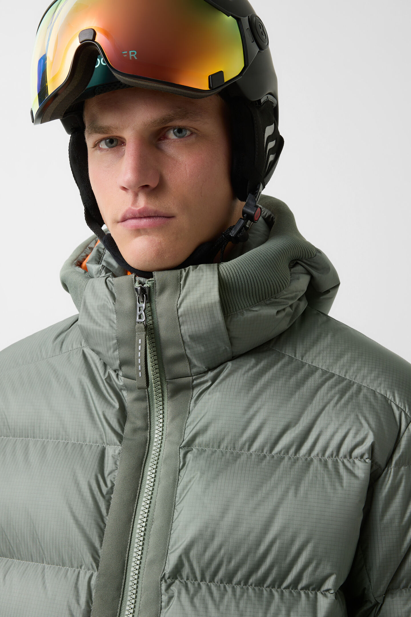 Samir down ski jacket Olive green