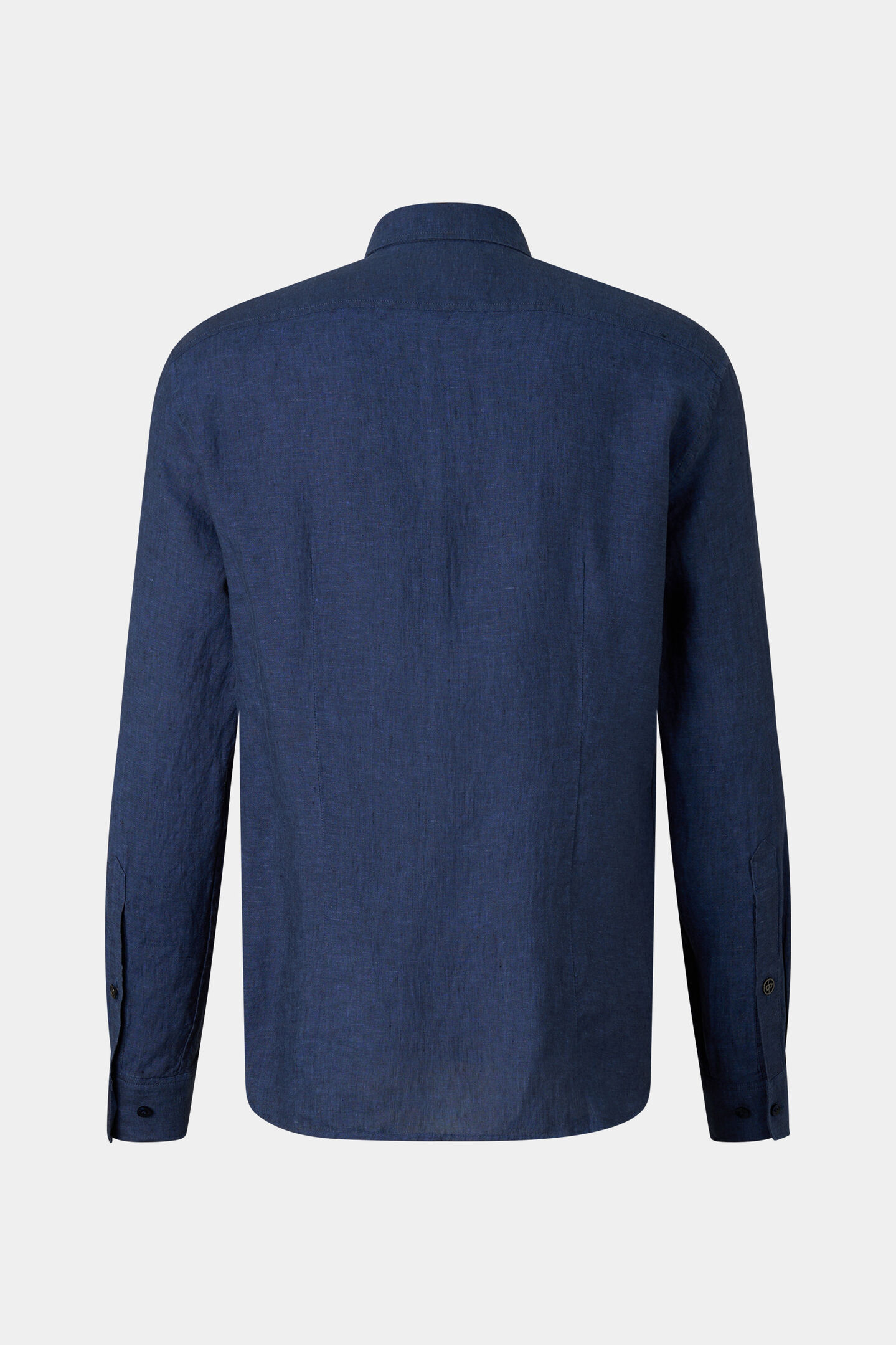 Leinen-Hemd Timi Navy-Blau