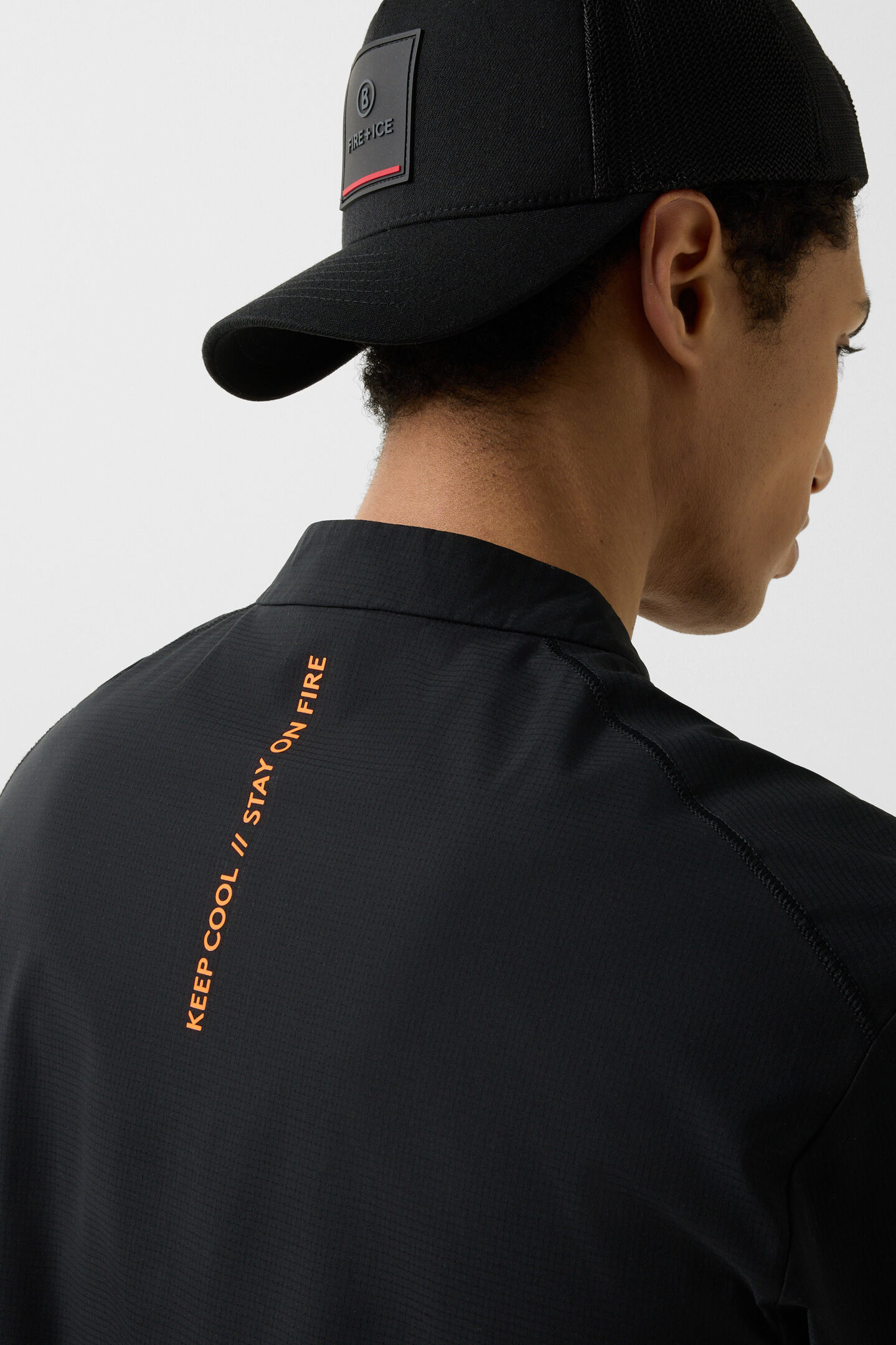 Aouli functional shirt Black