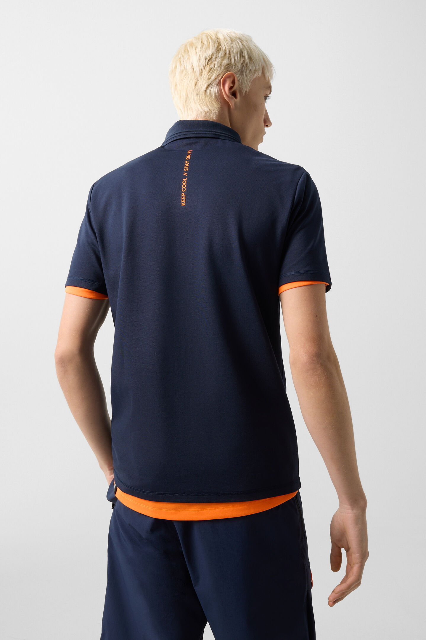 Mikka functional short-sleeved top Dark blue