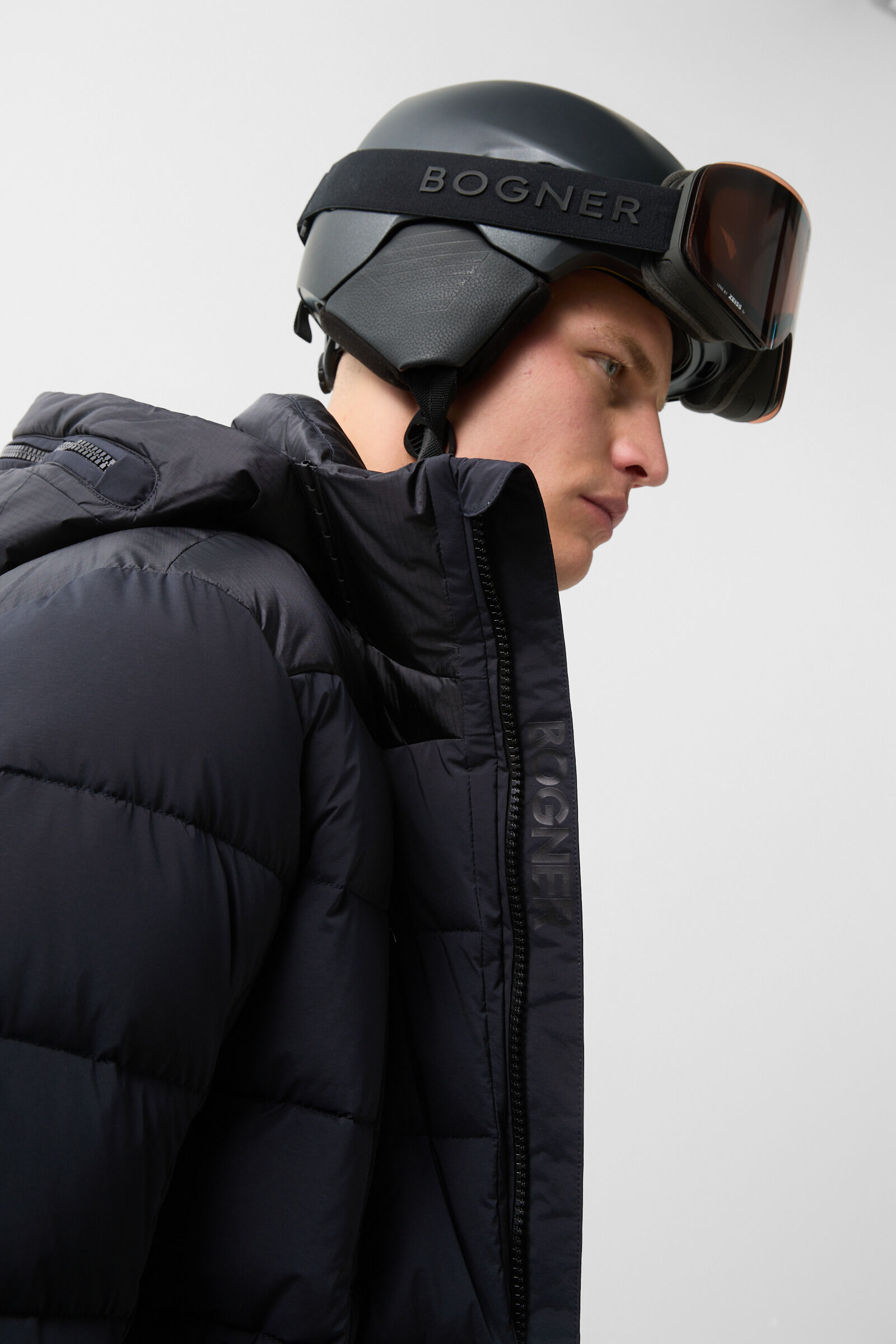 Blaine quilted jacket Black