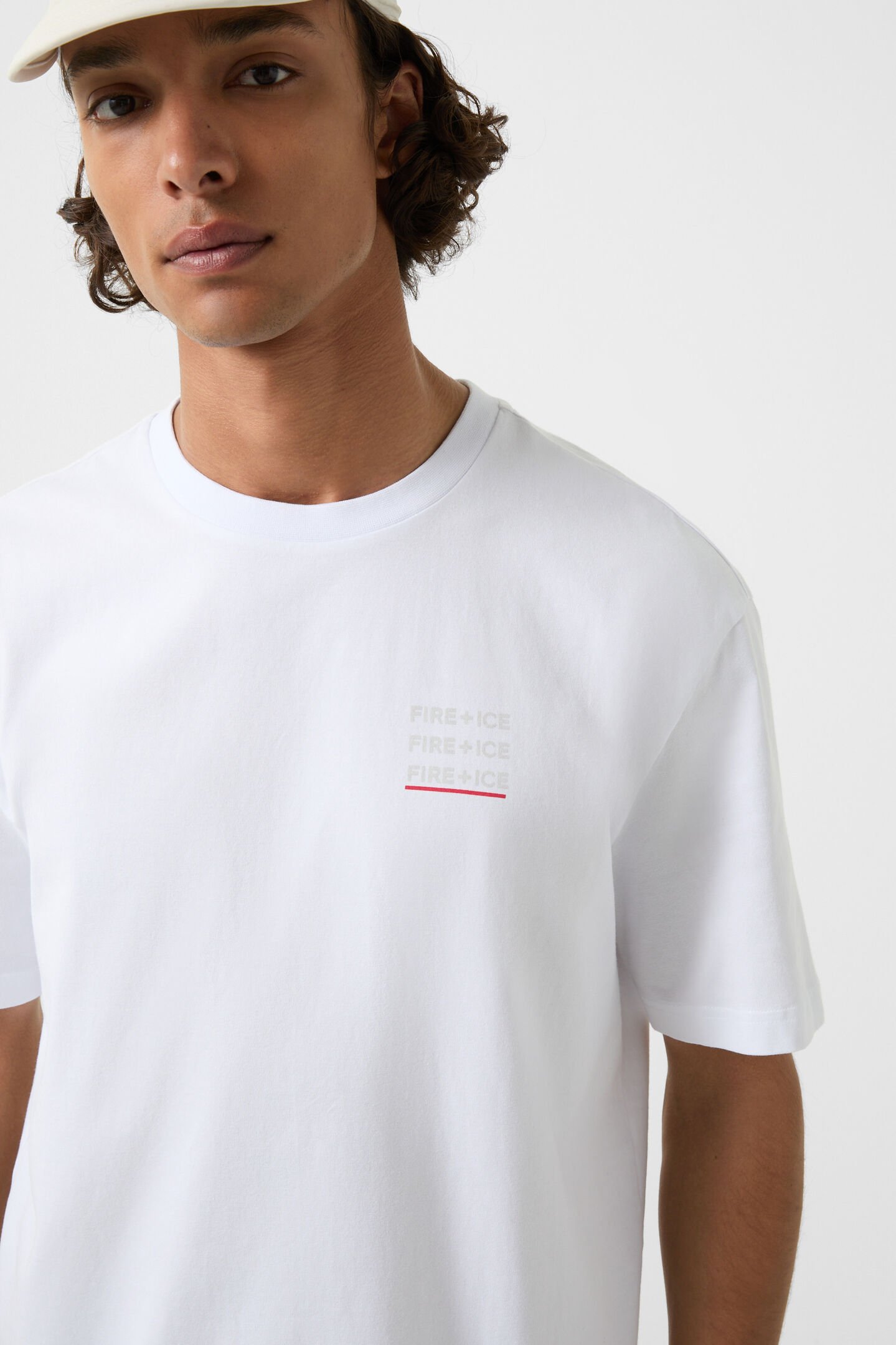 T-Shirt Avan Weiß