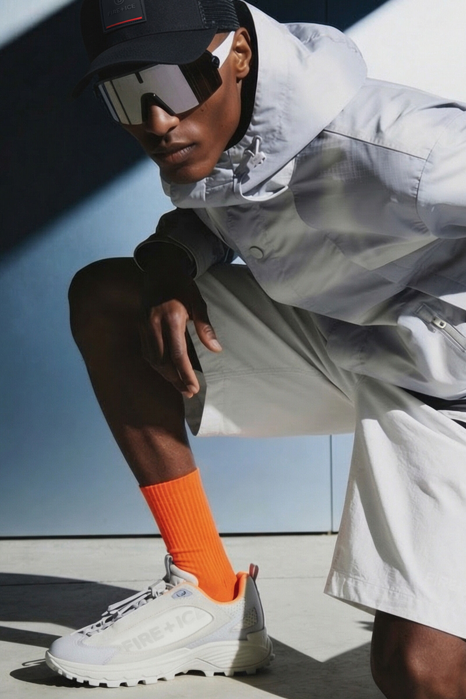 Montana trainers Light grey/orange