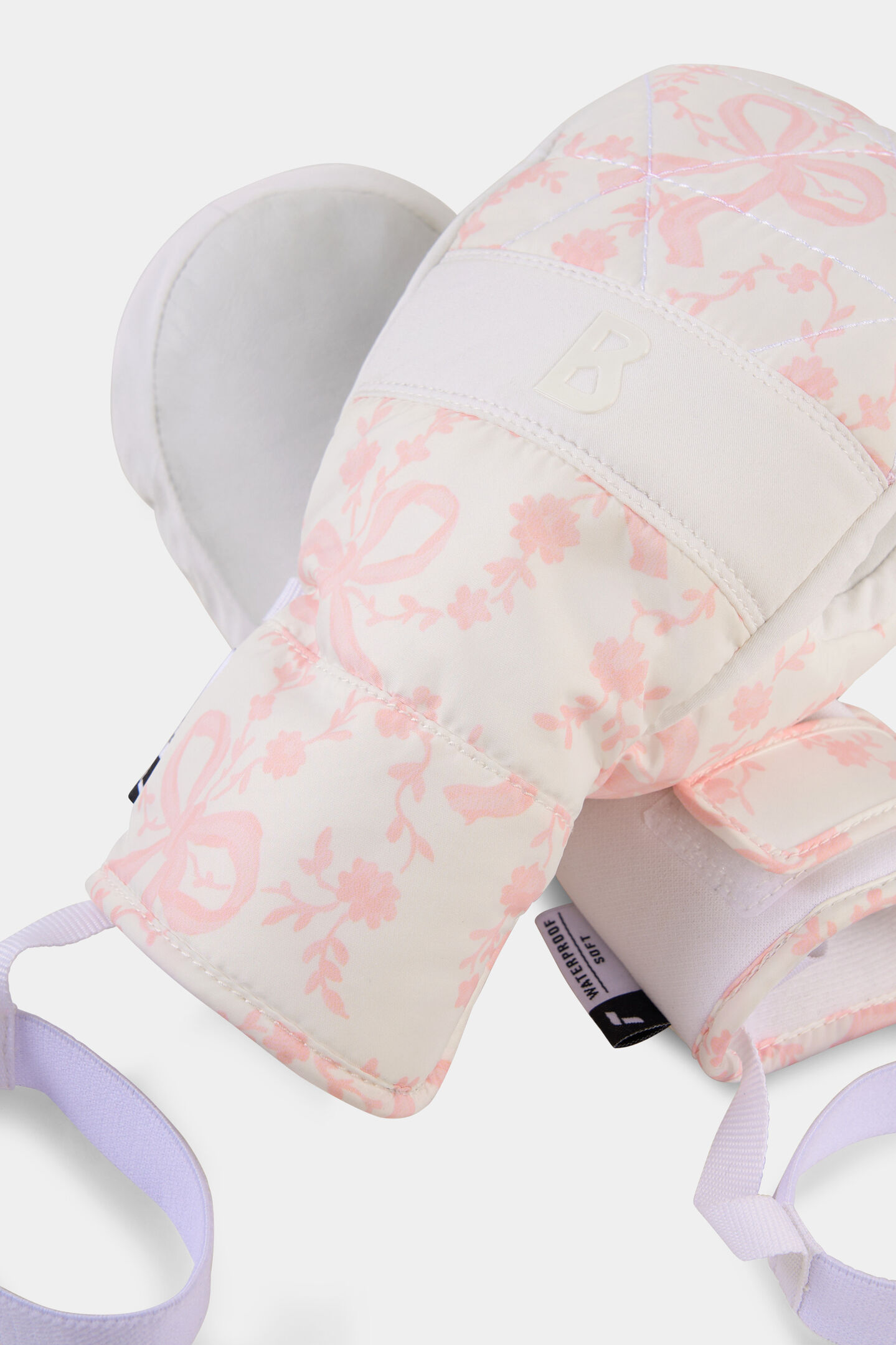 Kids gloves Janne Off-white/white