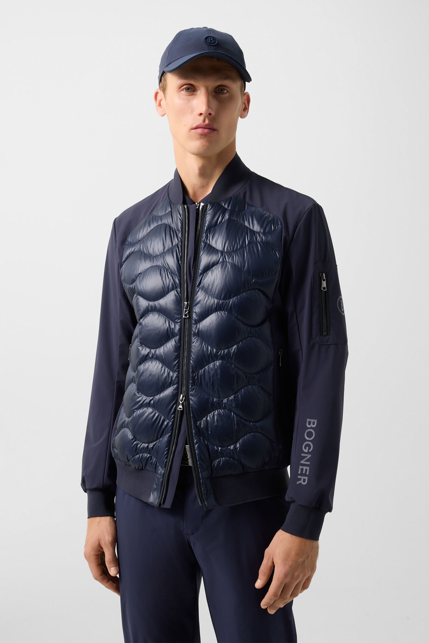 Hybrid jacket Aarin Navy blue