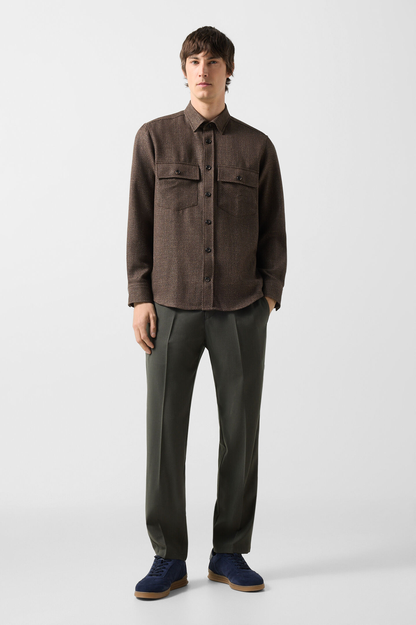 Shirt Heiko Dark brown
