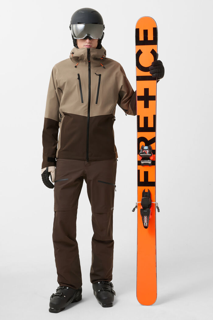 Softshell-Skijacke Piaro Karamell/Chocolate Softshell-Skijacke Piaro Karamell/Chocolate