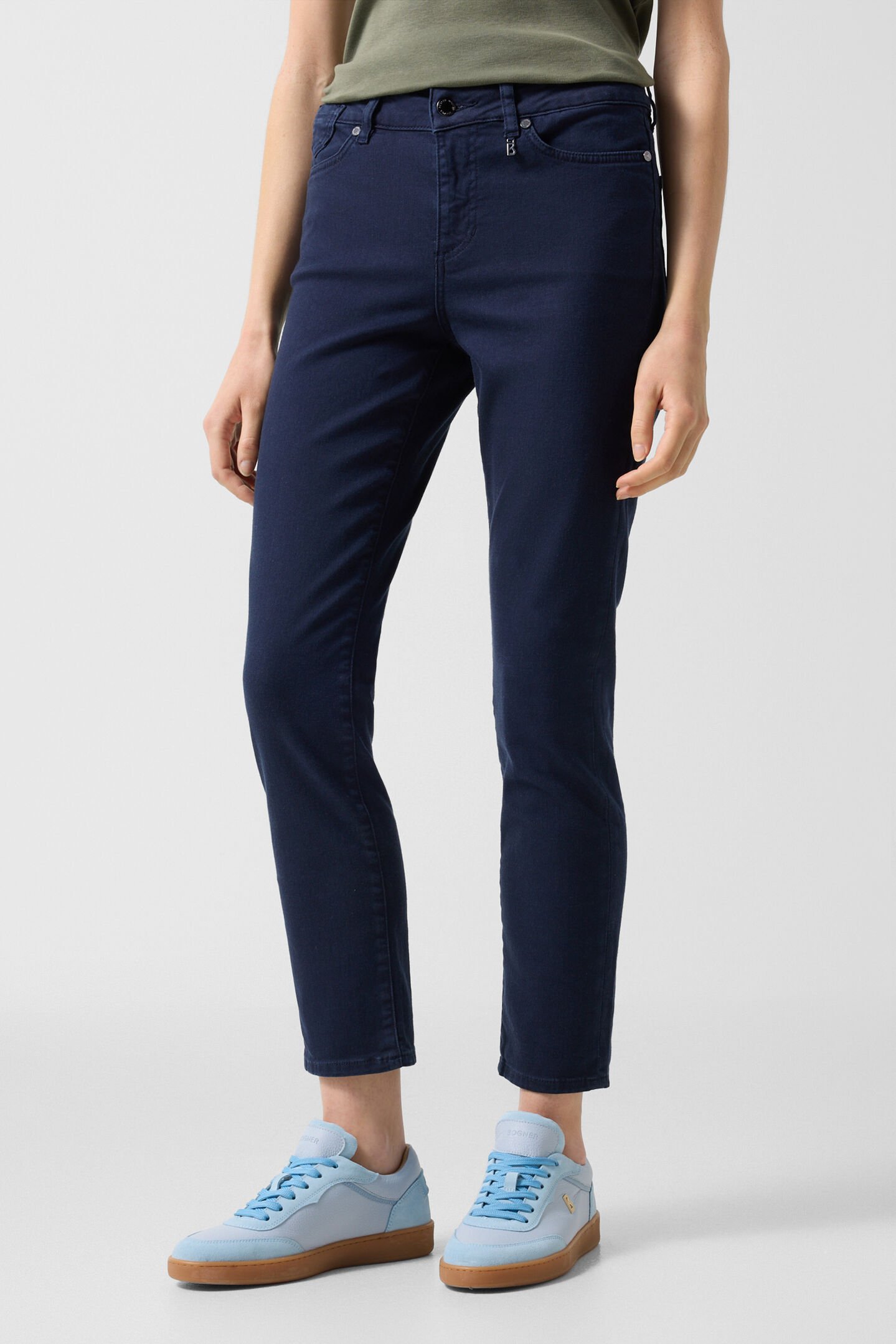 7/8 slim fit jeans Julie Navy blue