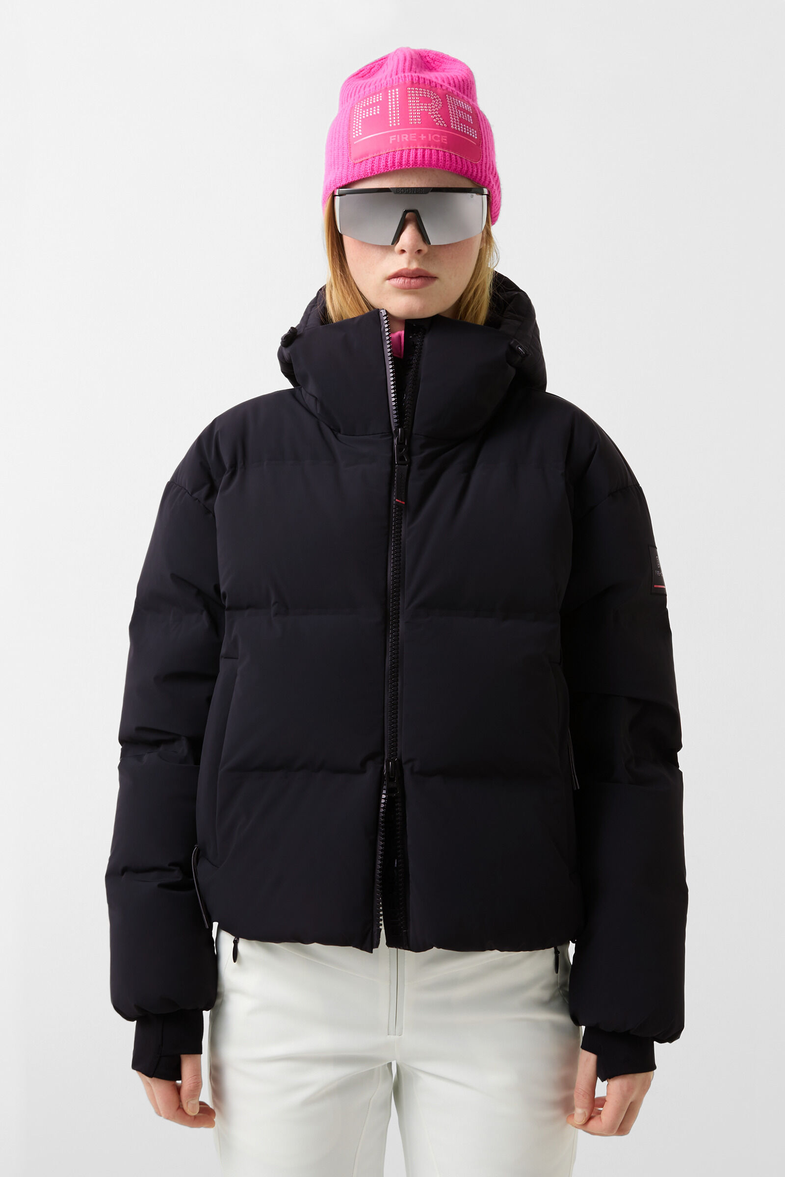 Neila down ski jacket Black