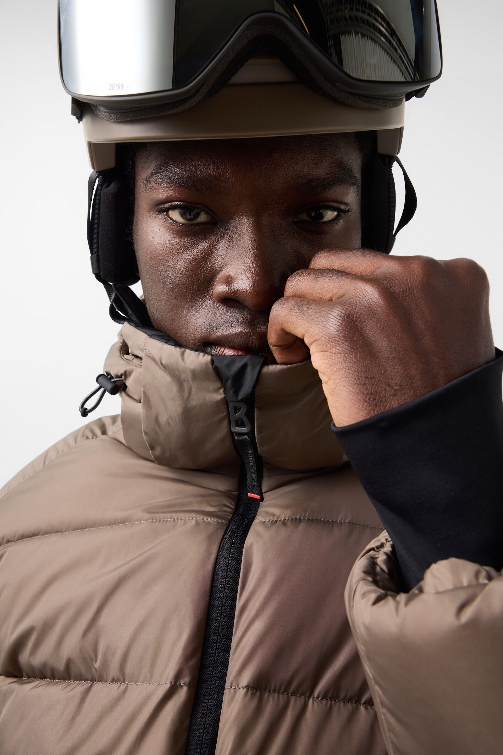 Luka ski jacket Taupe