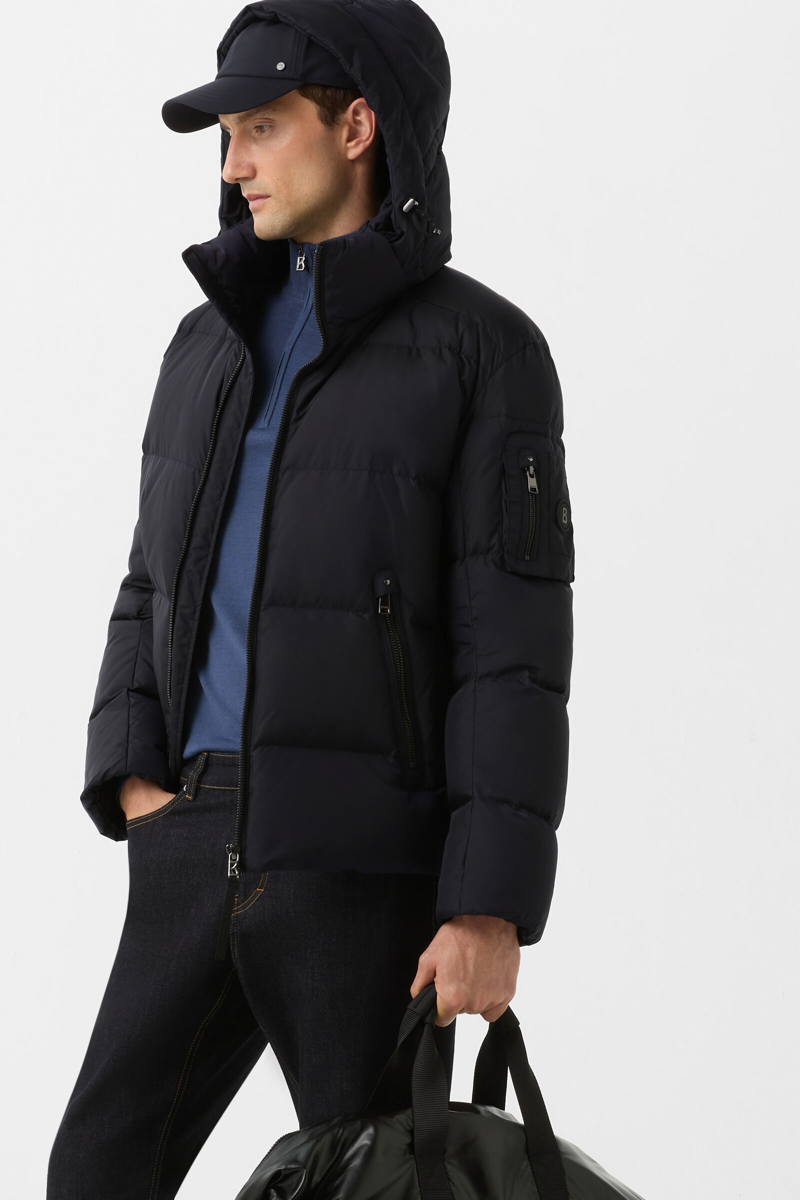 Jamy down jacket Navy blue