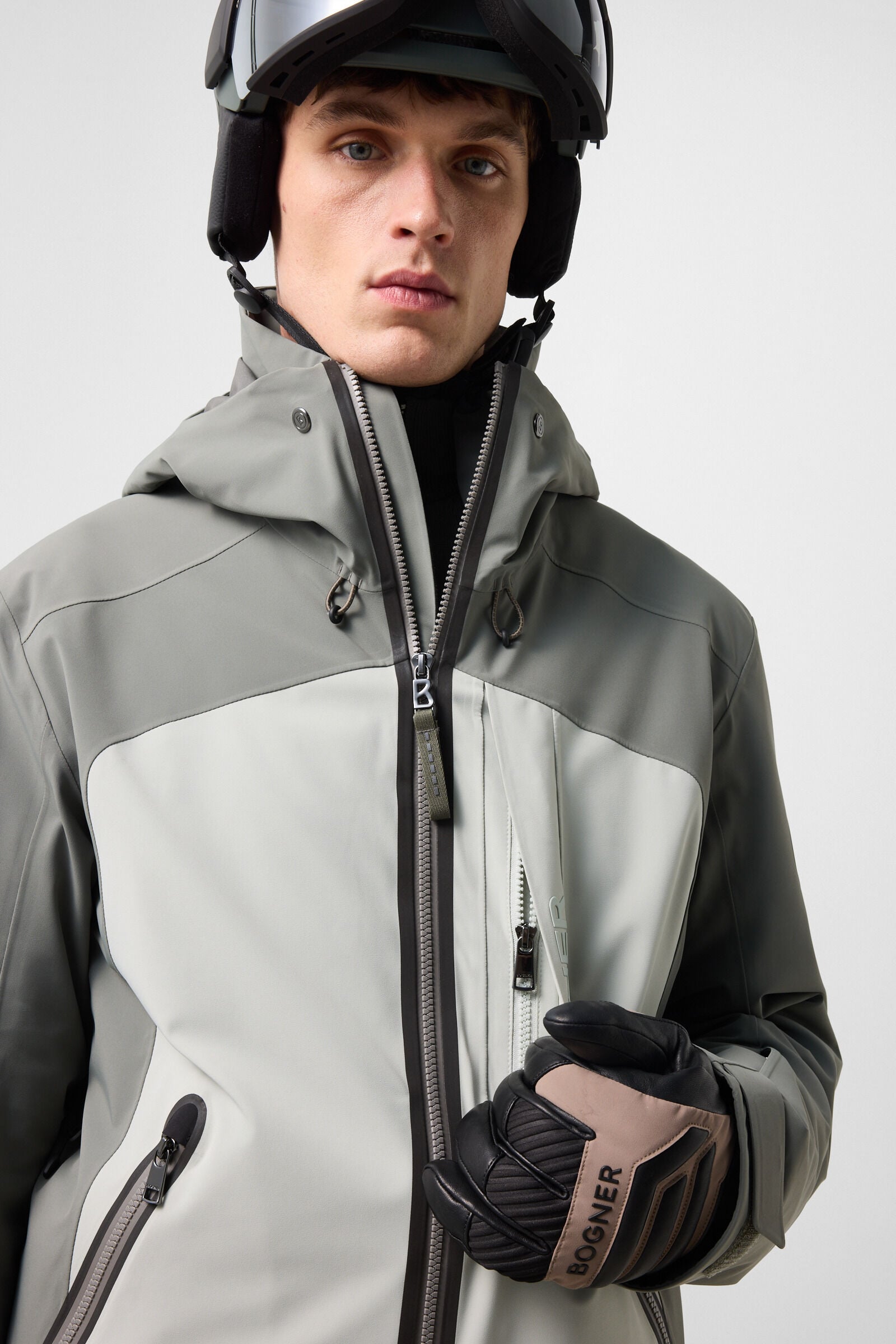 Fenno ski jacket Sage Grey