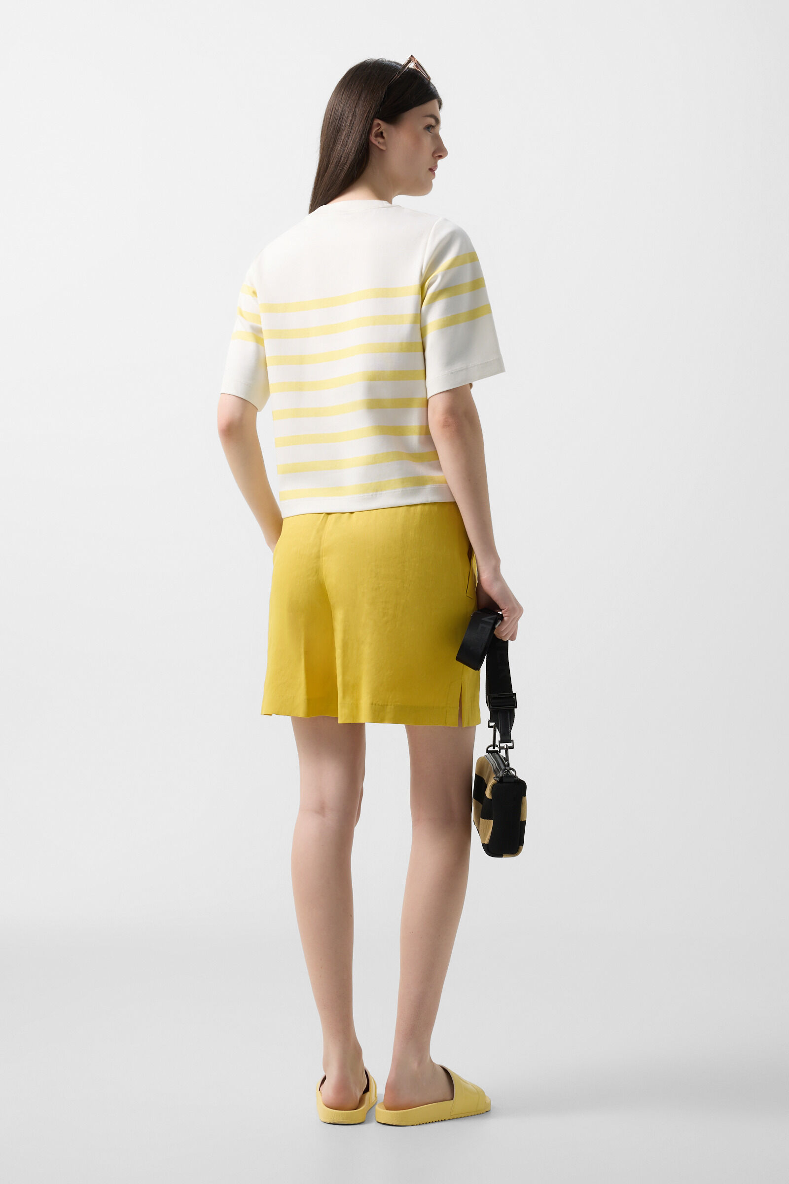 Shirt Stacey Off-white/yellow