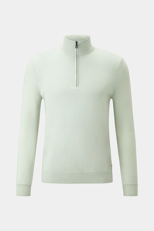 Ouri Half-zip pullover Mint