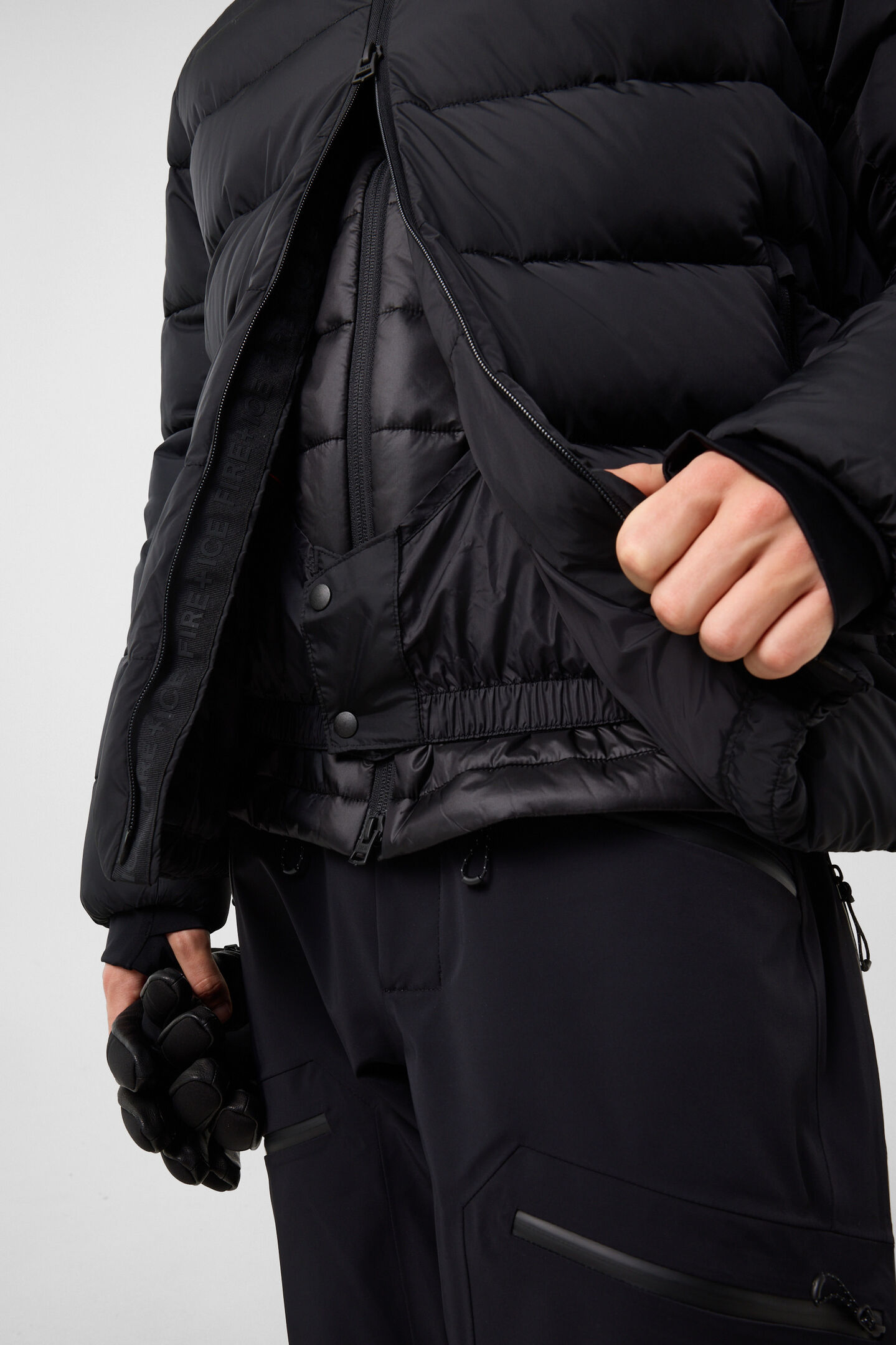 Luka ski jacket Black