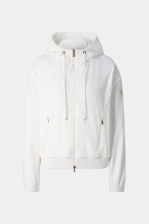 Samtjacke Francine Off-White