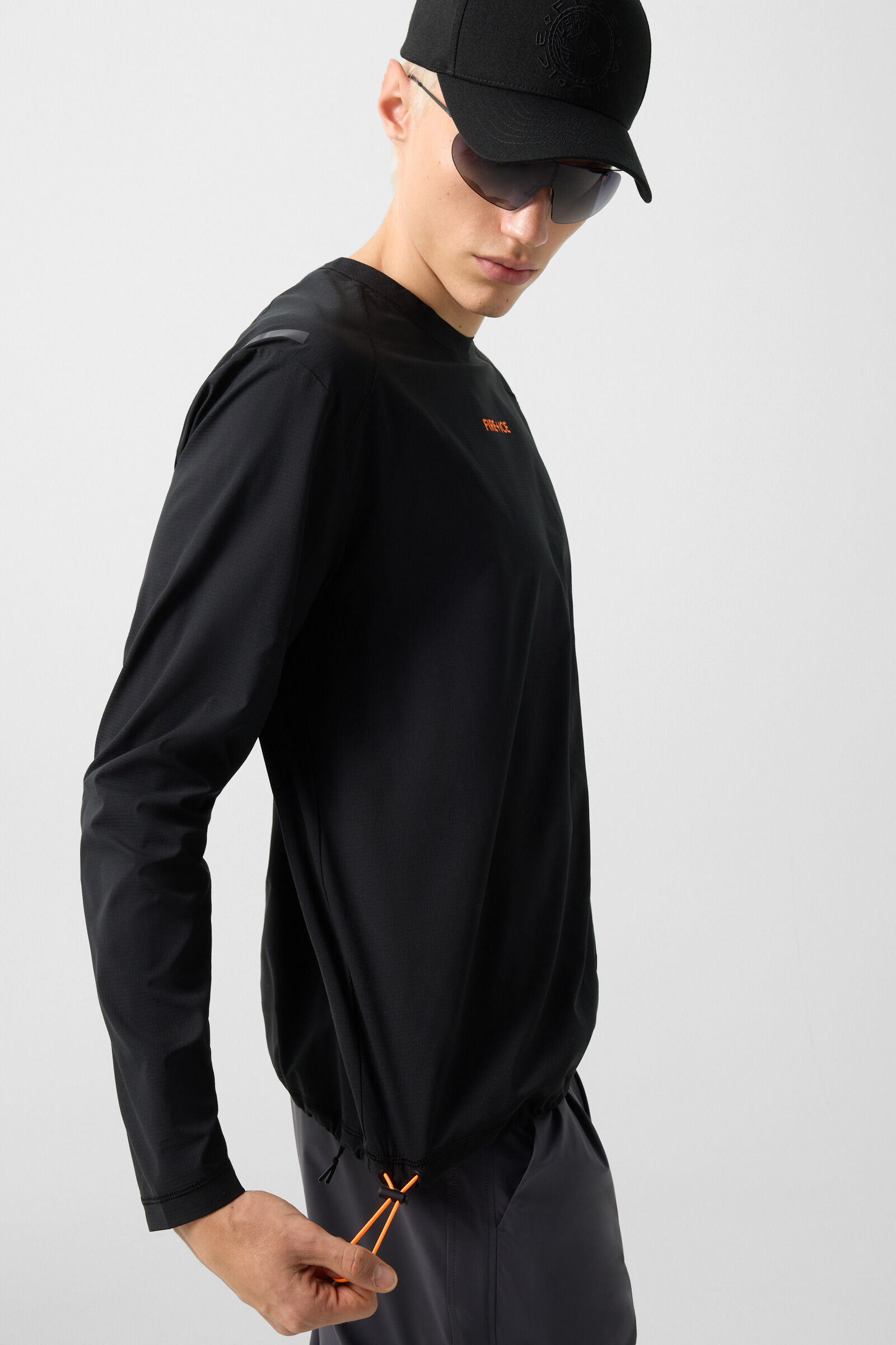 Funktions-Longsleeve Alejo Schwarz