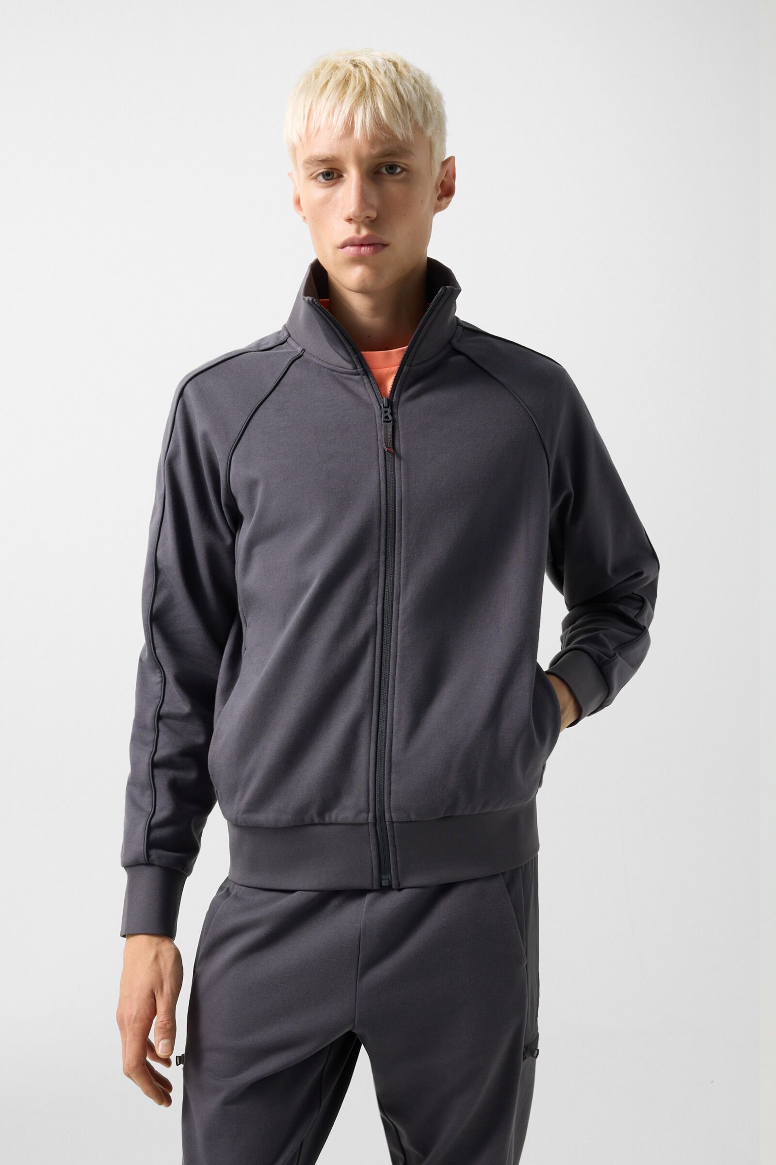 Sweatjacke Diego Anthrazit