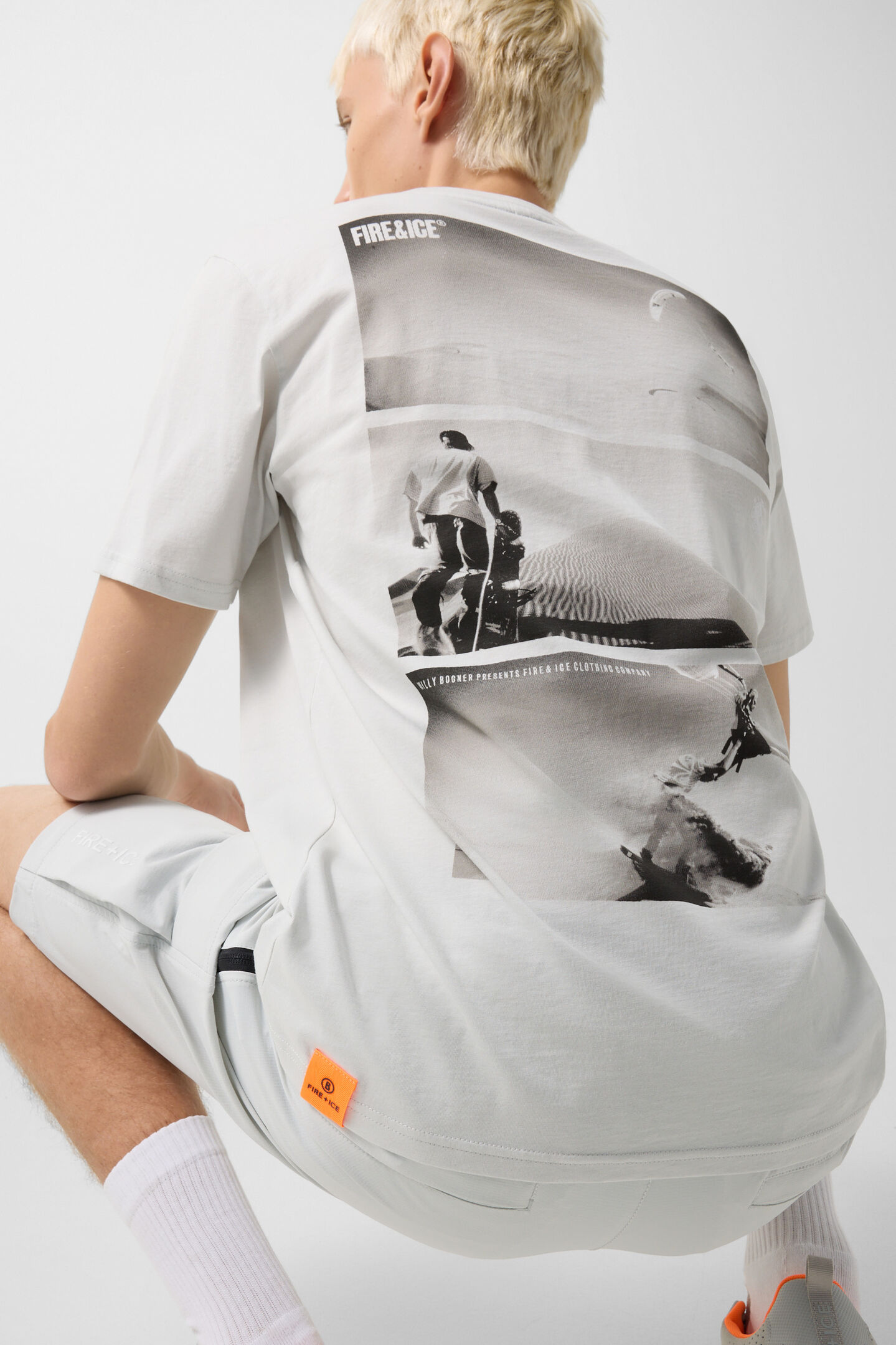 T-Shirt Mick Hellgrau