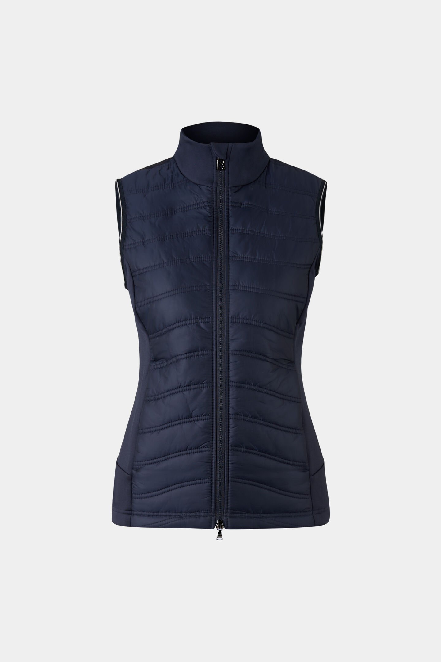 Fibi mid-layer hybrid waistcoat Navy blue