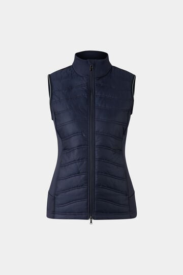 Gilet hybride midlayer Fibi Bleu marine Gilet hybride midlayer Fibi Bleu marine