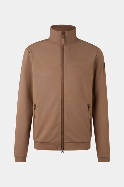 Hybrid-Sweatjacke Dolan Karamell