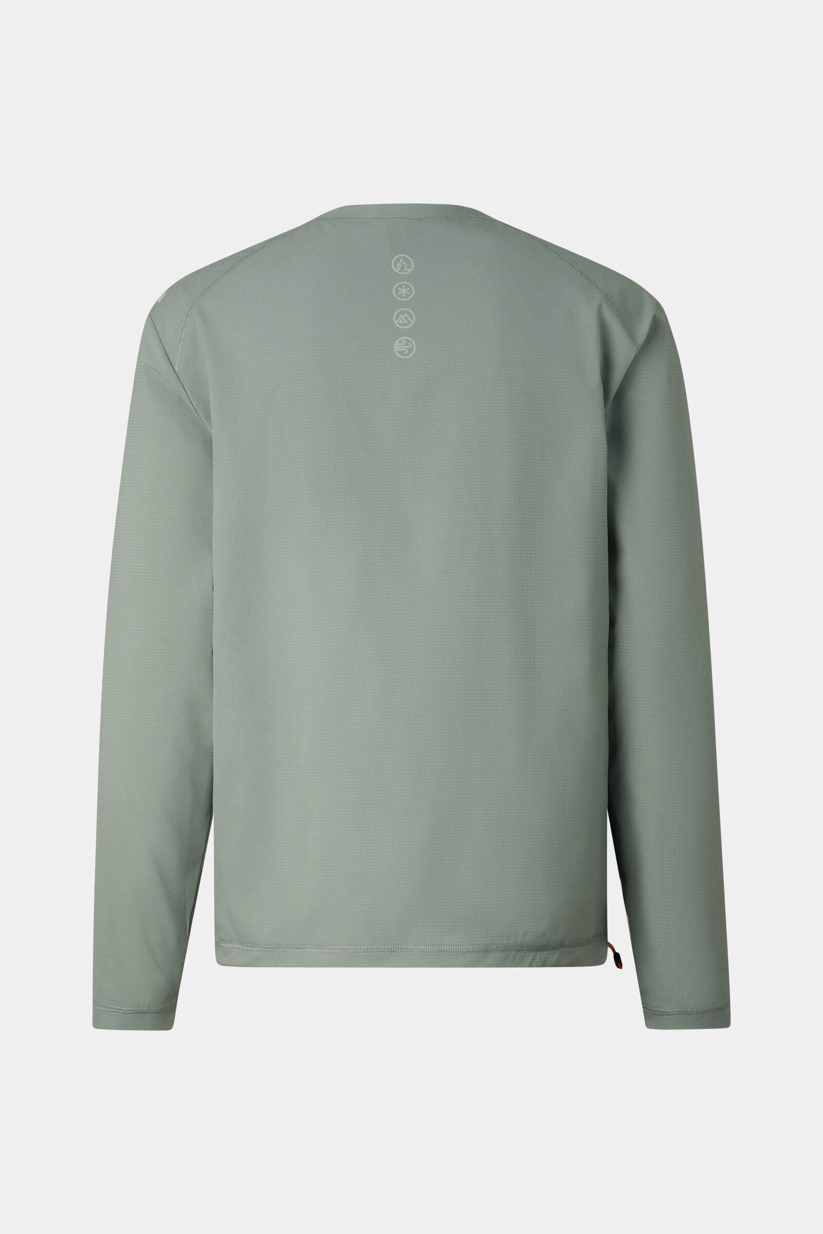 Alejo functional long-sleeved top Eucalyptus