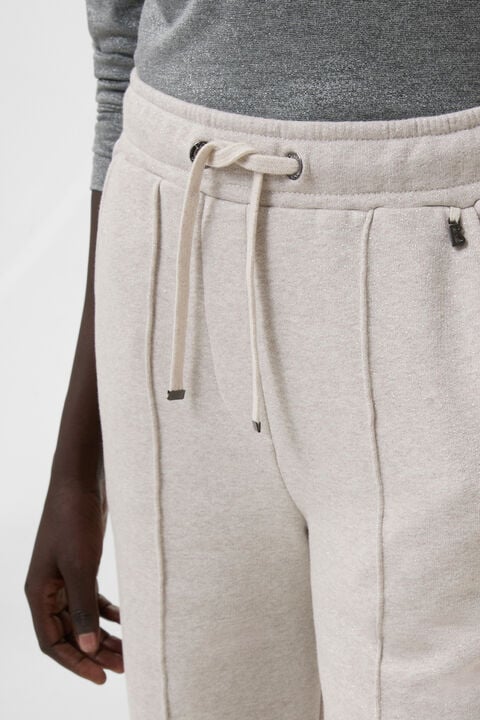 Pantalon molletonné Toto Greige Pantalon molletonné Toto Greige