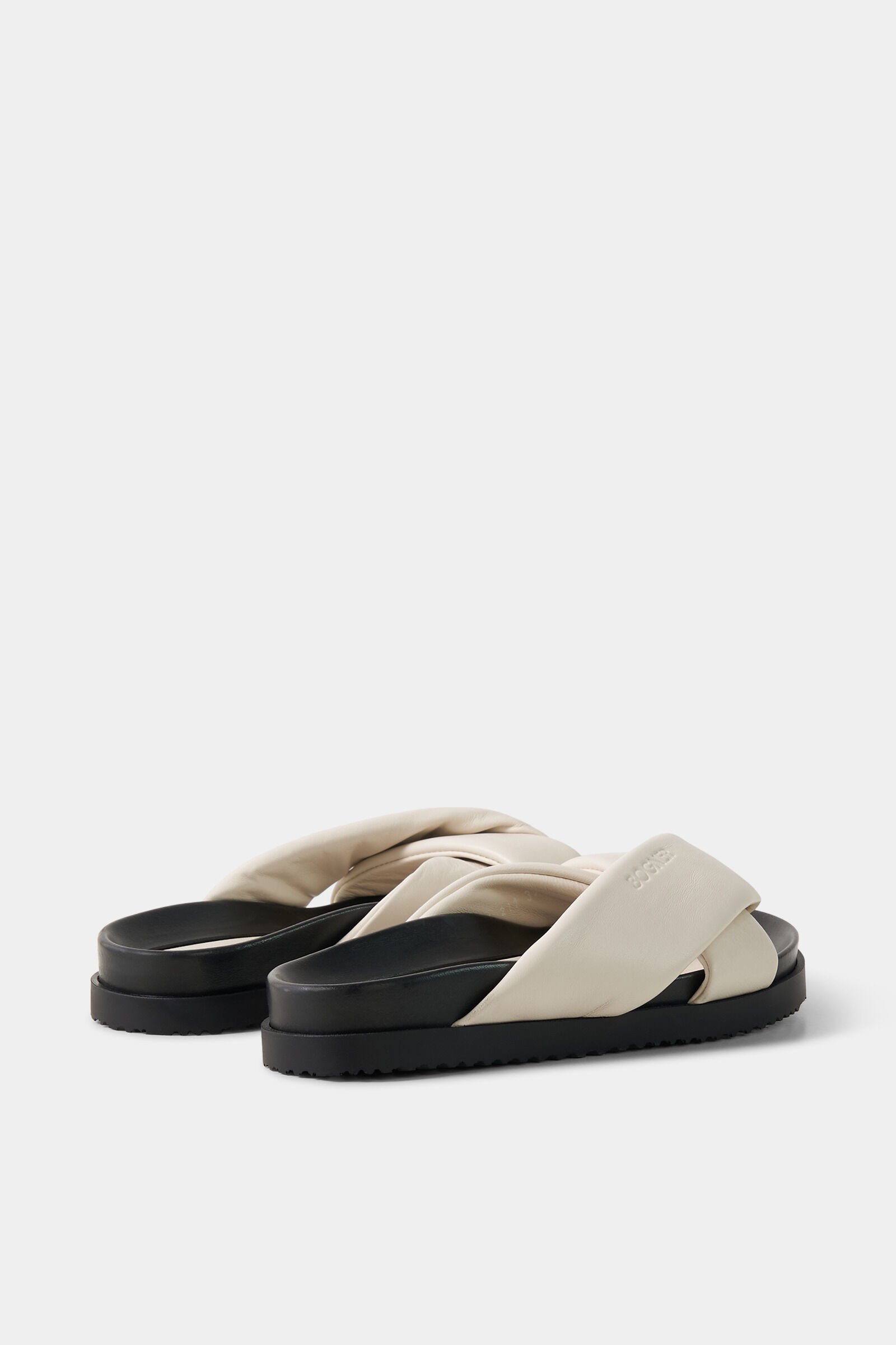 Sandalen Sirolo Creme/Schwarz