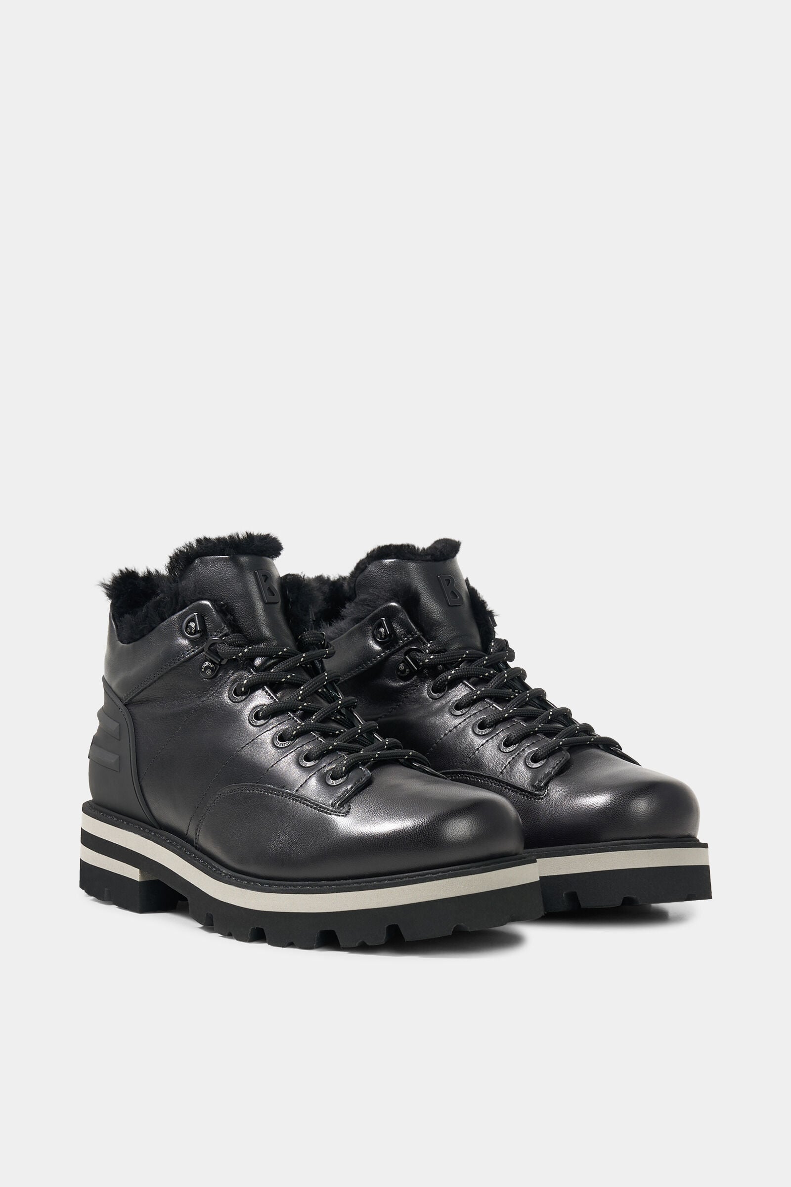 Lace-up Boots Courchevel Black