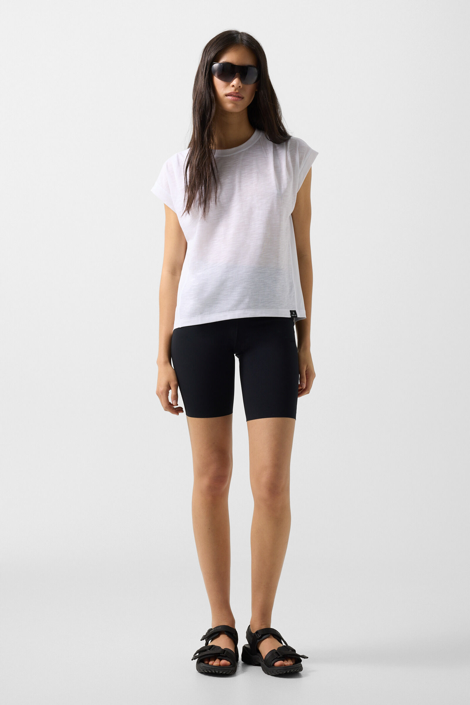 T-Shirt Dahlia Wei&szlig;