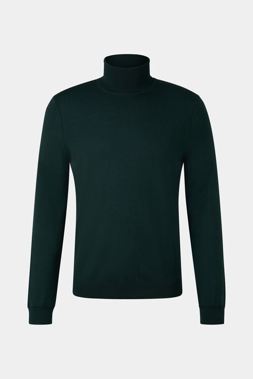 Gordon turtleneck jumper Dark green