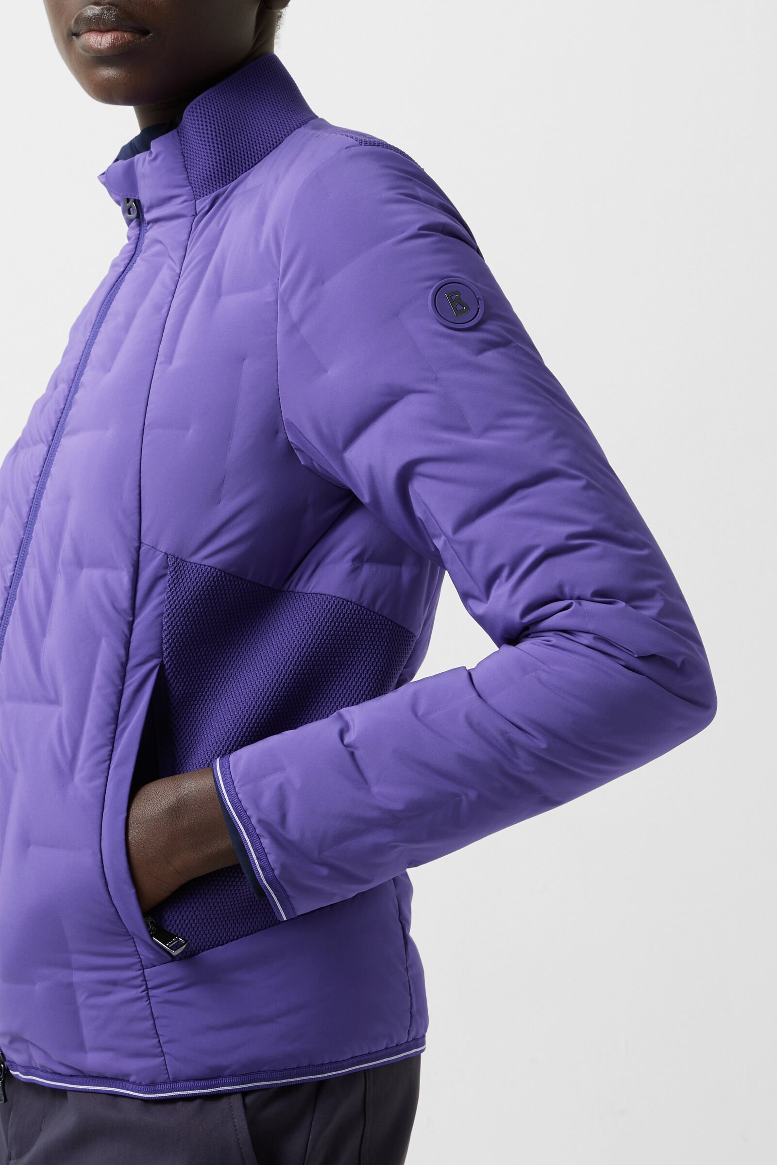 Jina lightweight down jacket Violet