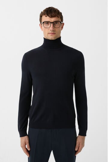 Gordon turtleneck jumper Navy blue Gordon turtleneck jumper Navy blue