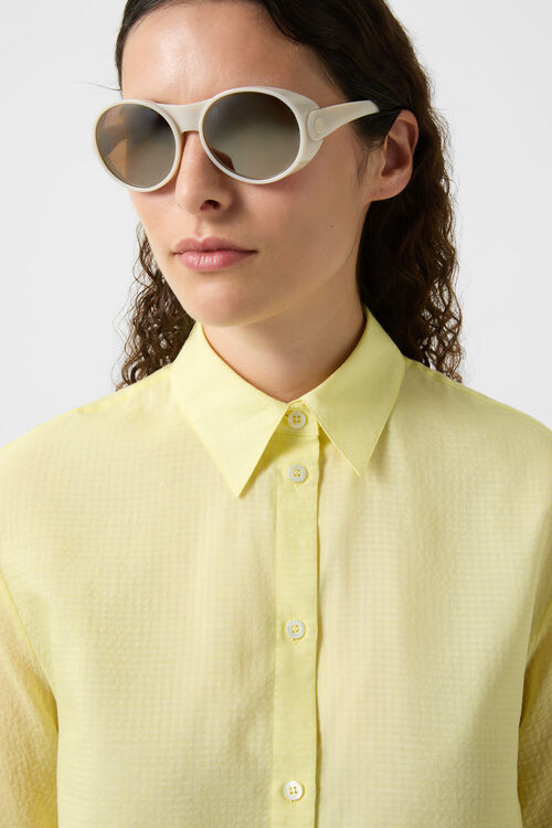 Uriel short-sleeved blouse Vanilla