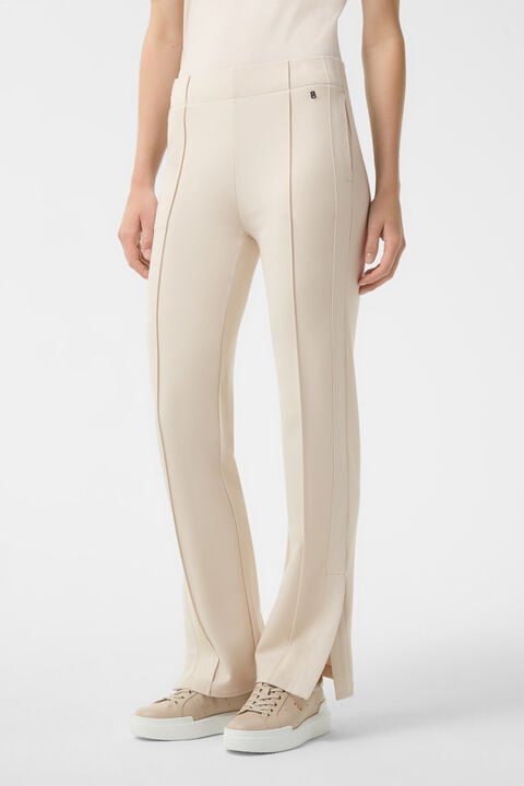 Alley jersey broek Crème Alley jersey broek Crème