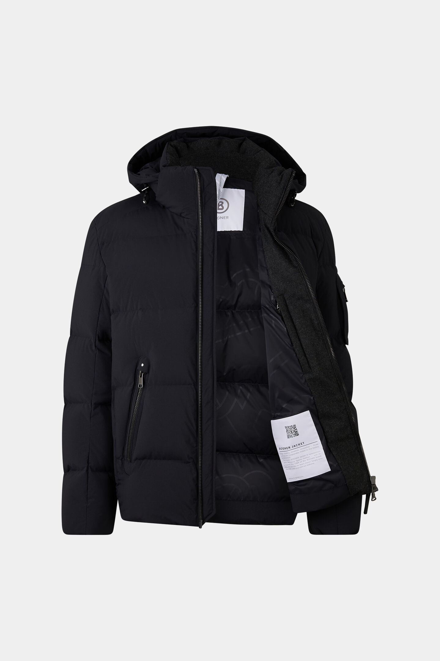 Jamy down jacket Black