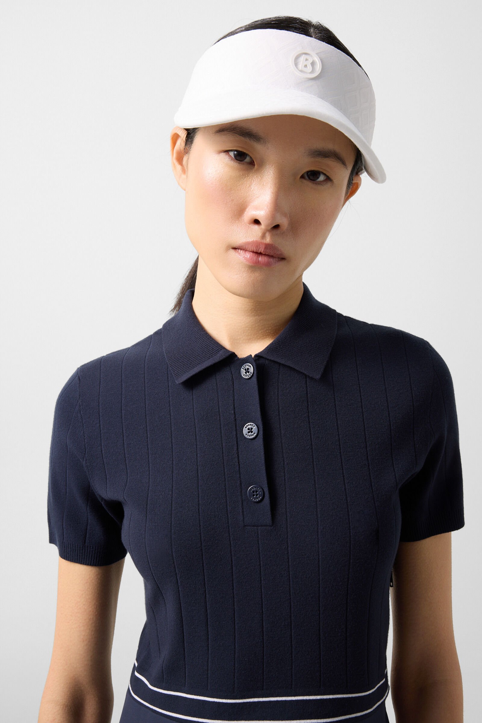 Selin polo dress Navy blue
