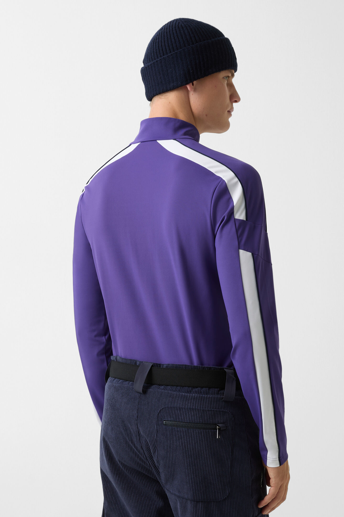 Première couche Jannik Violet/Blanc