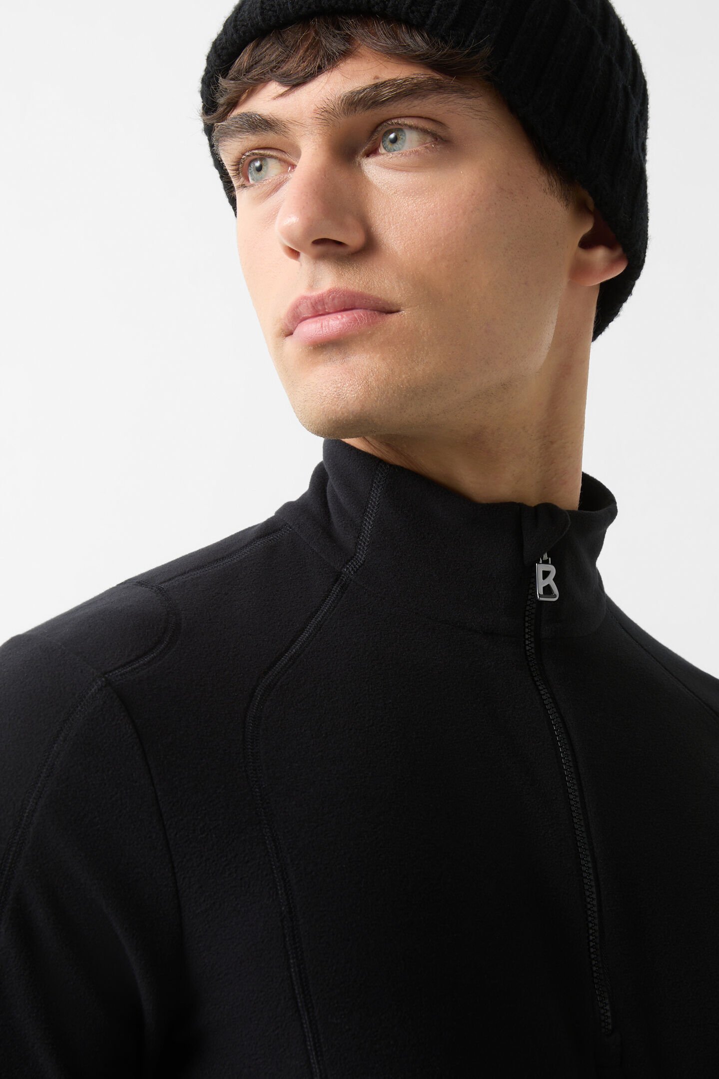 Harry fleece first layer Black