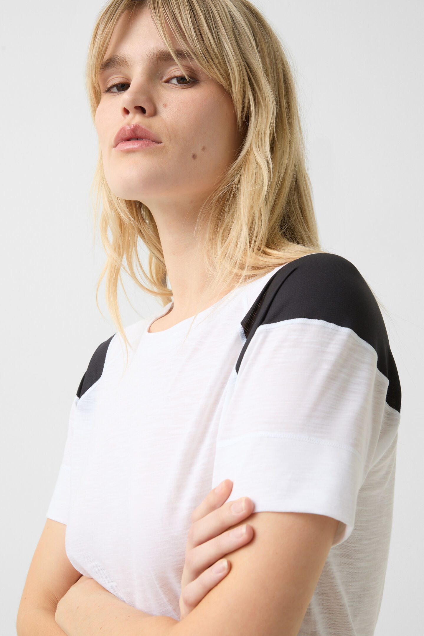 Helene shirt White/black