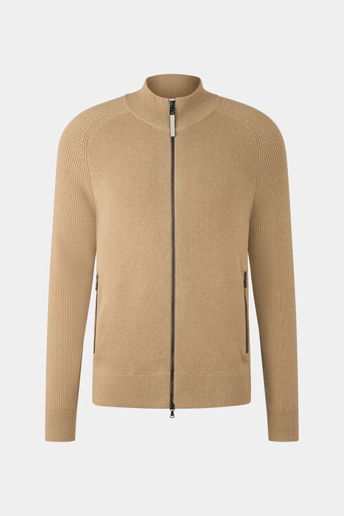 Veste en maille Dexter Camel